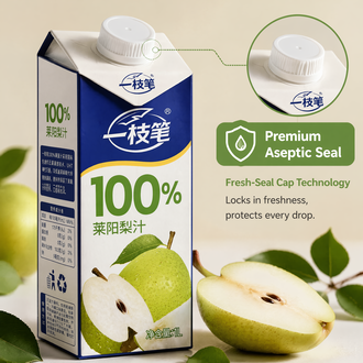 Yizhibi 100% Pure Laiyang Pear Juice 1L – Natural Refreshing Fruit Drink
