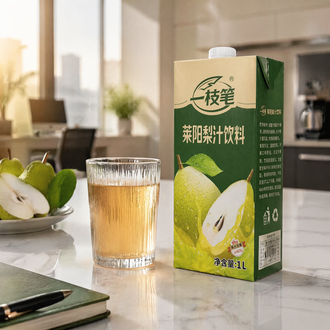 Yizhibi Laiyang Pear Juice Drink 1L – ≥80% Real Fruit Juice