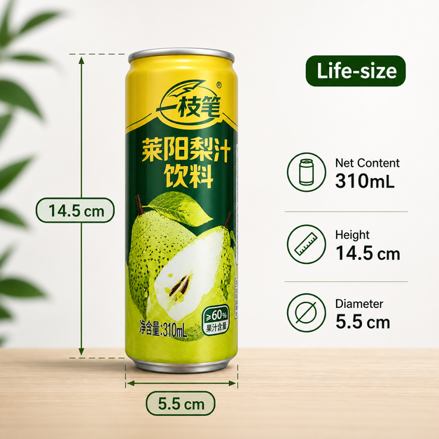 ONE PEN Yizhibi Laiyang Pear Juice Drink 310ml Singapore product image 2
