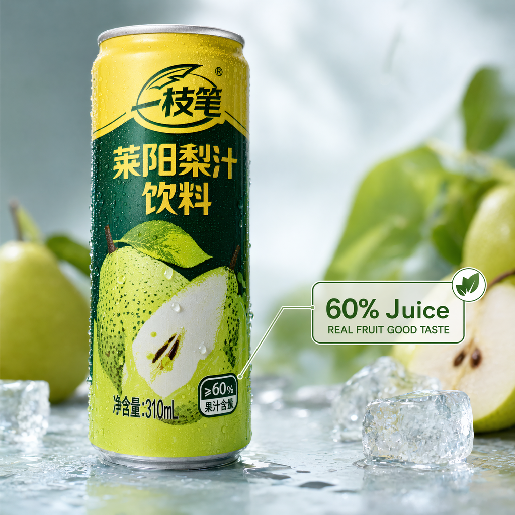 ONE PEN Yizhibi Laiyang Pear Juice Drink 310ml Singapore product image 4