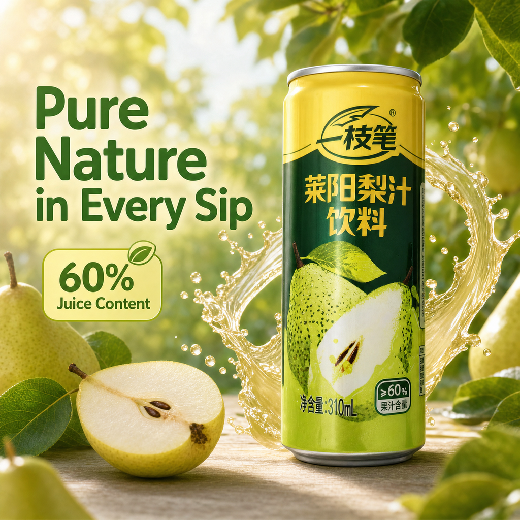 ONE PEN Yizhibi Laiyang Pear Juice Drink 310ml Singapore product image 11