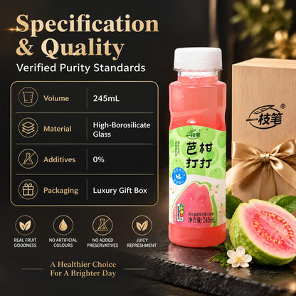 ONE PEN SG Yizhibi NFC Guava Citrus Juice Drink + Mount Fuji Glass Gift Set Bundle NFC Guava Citrus Juice + Mount Fuji Cup Set SG