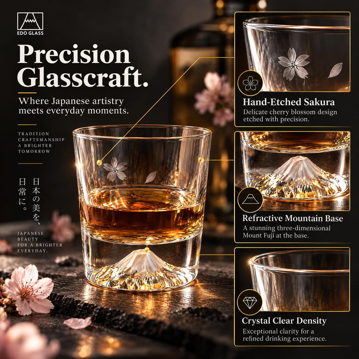 ONE PEN SG Yizhibi Laiyang Pear Drink with Loquat & Monk Fruit + Mount Fuji Glass Gift Set Bundle Loquat Pear Drink 245ml x20 + Mount Fuji Cup Set SG