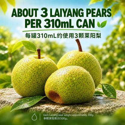 [Clearance Sale] Yizhibi NFC 100% Laiyang Pear Juice 310ml × 8 Cans Gift Box