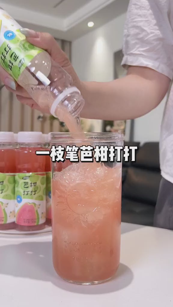 一支笔 (Yi Zhi Bi) BaGanDaDa Guava & Amla Juice Drink 245ml – NFC Guava Oil Citrus Fruit Juice Beverage, 60% Juice Content, No Added Sugar, Added Prebiotics, Natural Refreshing Fruit Drink in PET Bottle, 10 Bottles per Carton