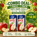 Yizhibi 100% Apple Juice 1L x 2 Packs (1+1 Combo) Singapore - ONE PEN SG
