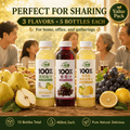 Yizhibi 460ml Mixed Juice Value Pack - Pear, Grape & Pear Citrus x15 Bottles Singapore - ONE PEN SG