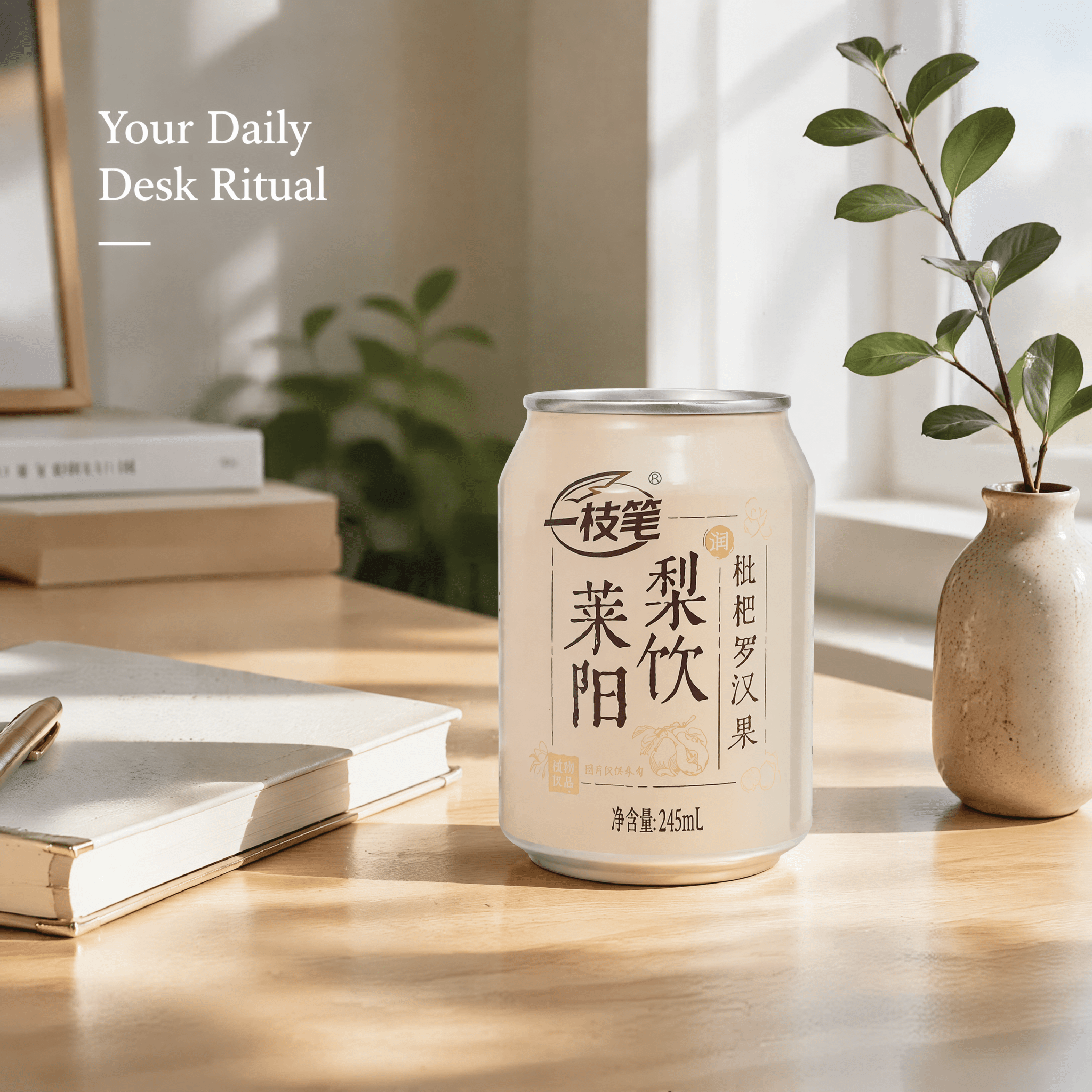 Yizhibi Laiyang Pear Drink with Loquat & Monk Fruit 245ml x 20 Cans - ONE PEN SG
