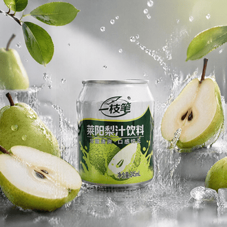 Yizhibi Laiyang Pear Juice Beverage - 245ml (一枝笔 莱阳梨汁饮料) - ONE PEN SG